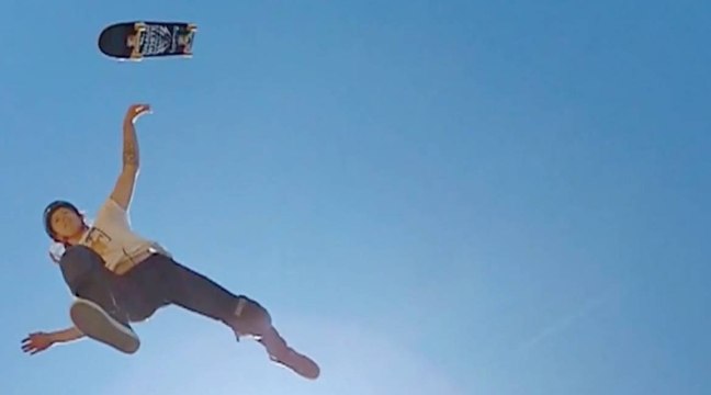 Caméra embarquée avec Shaun White sur la rampe