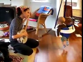 Rock Baby Amazing Dance Funny