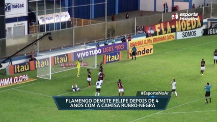 Felipe demitido do Flamengo! Se liga no Esporte no Ar!