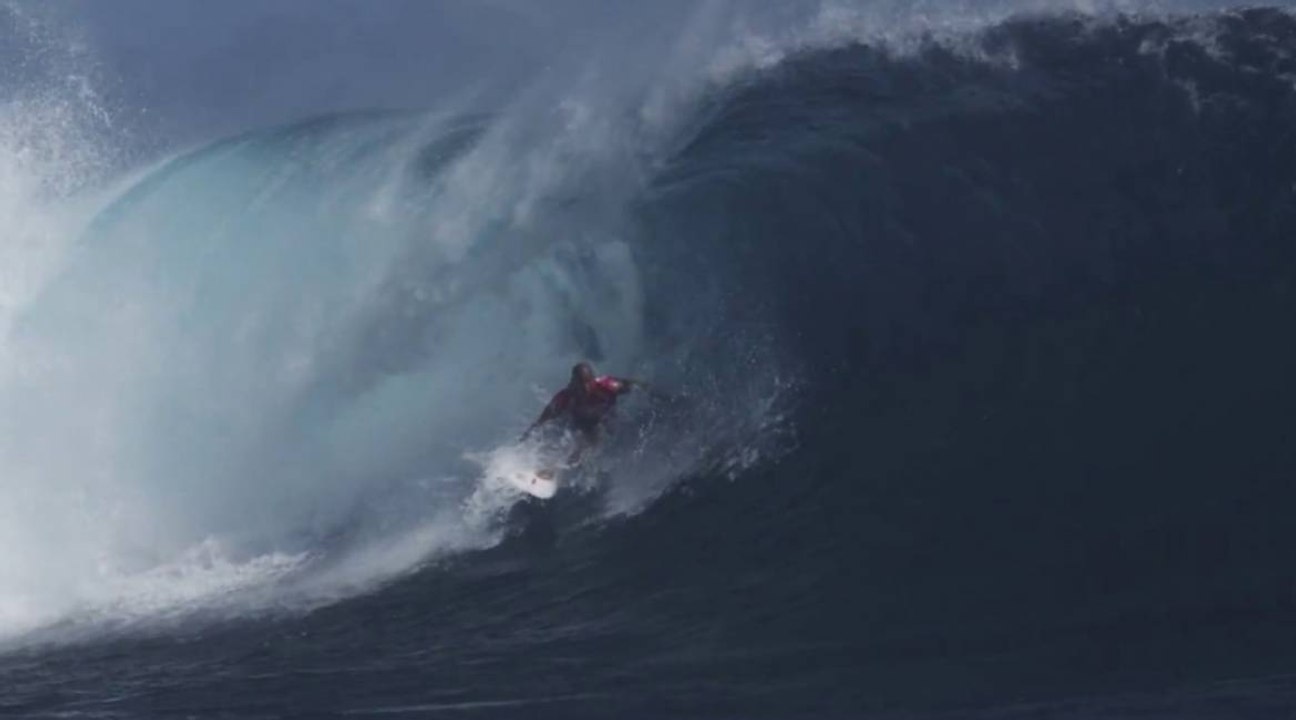La vidéo de la victoire de Kelly Slater aux Fidji