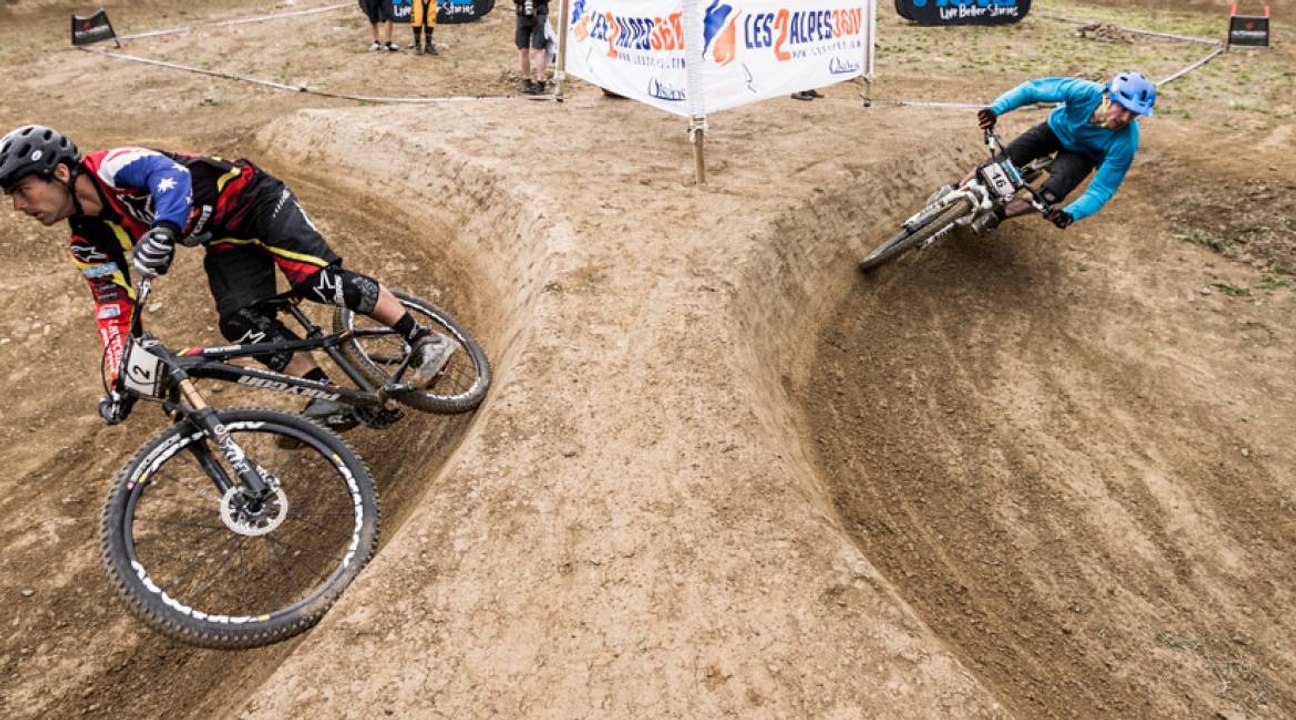 Crankworx Les 2 Alpes 2013 : Quentin Derbier remporte le Dual Climb