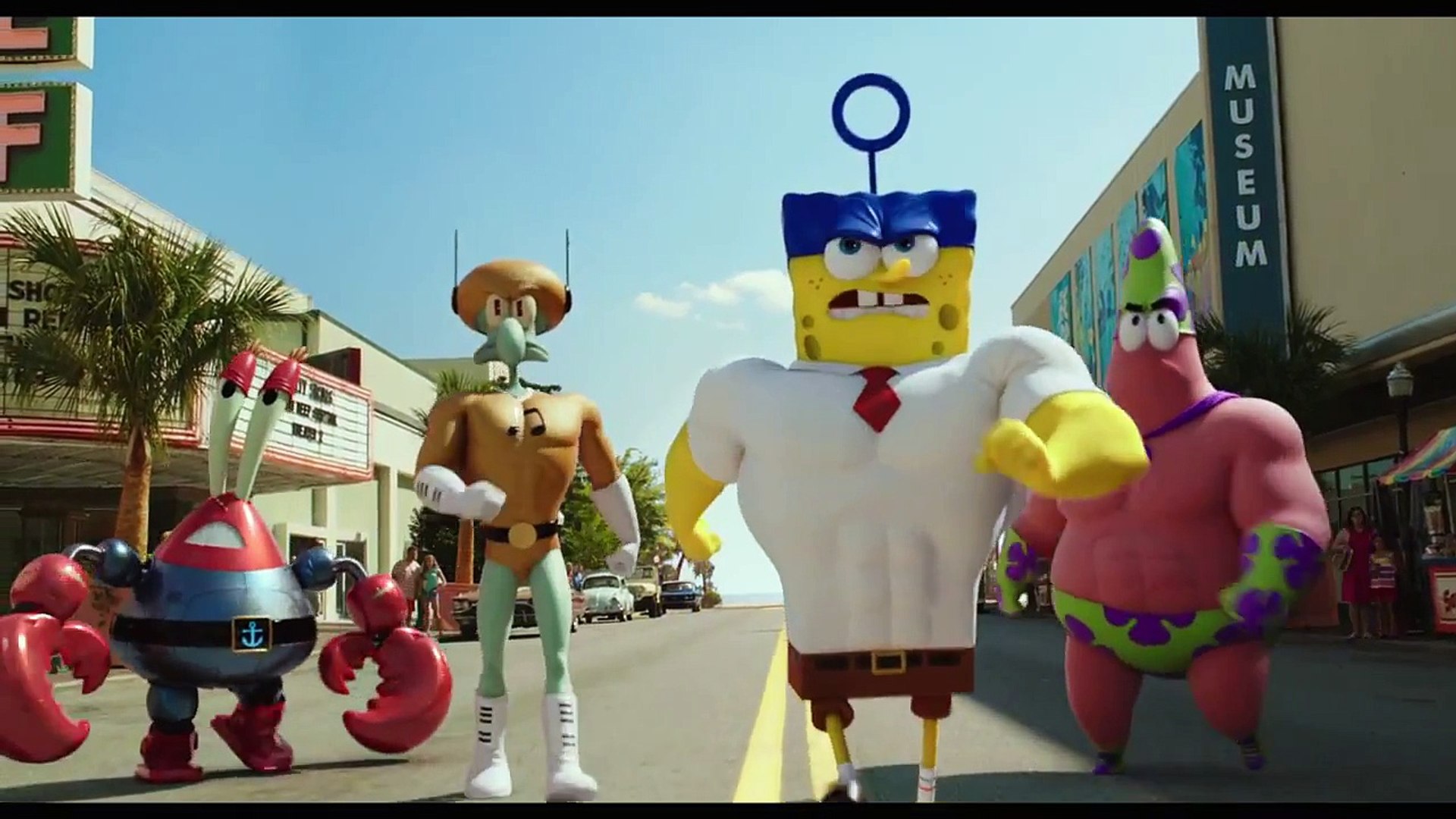 The Spongebob Movie Sponge Out Of Water Cannonball Video Dailymotion