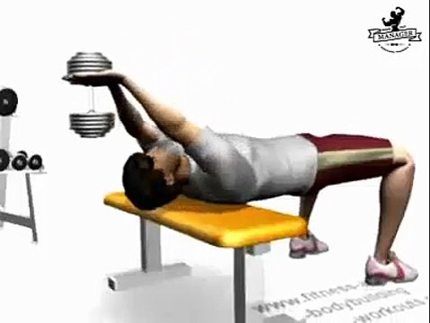 Workout Manager - Barbell PullOvers (Chest Exercises)