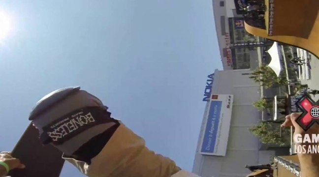 GoPro : Bucky Lasek sur la rampe des X Games de Los Angeles