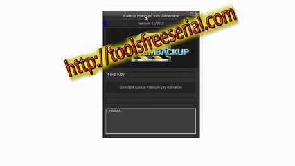 Backup Platinum Key Generator