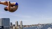 Red Bull Cliff Diving 2013 : Orlando Duque s'impose à Boston