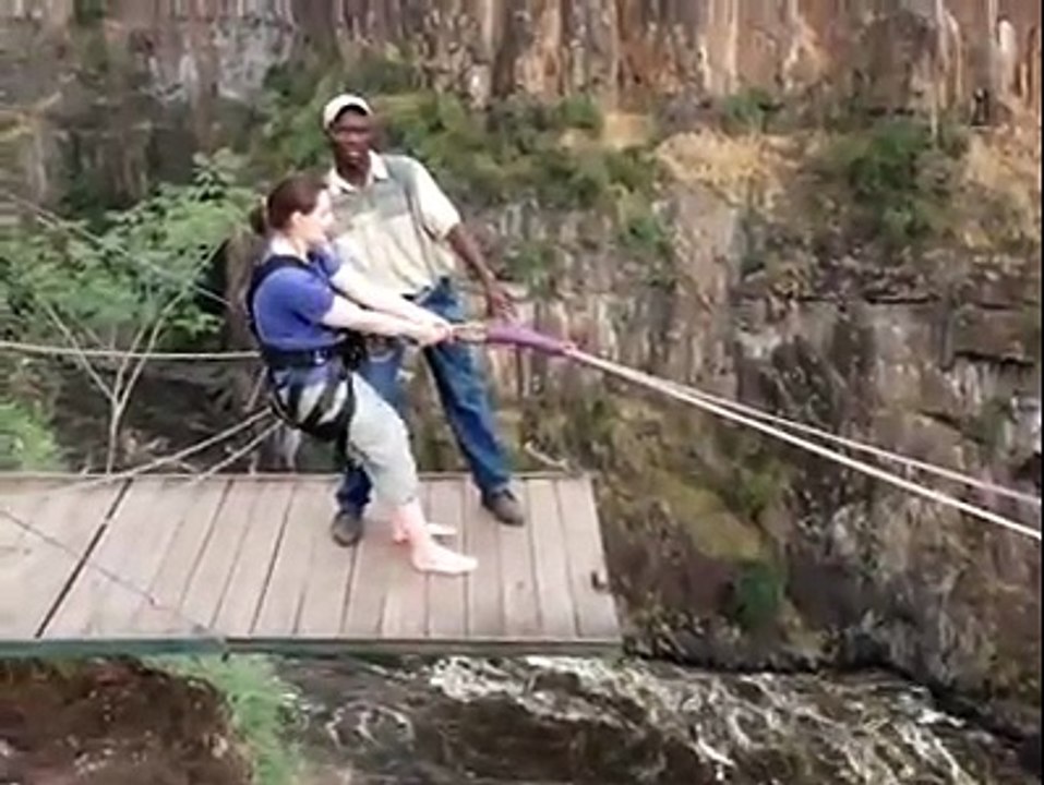 Essa mulher é muito corajosa