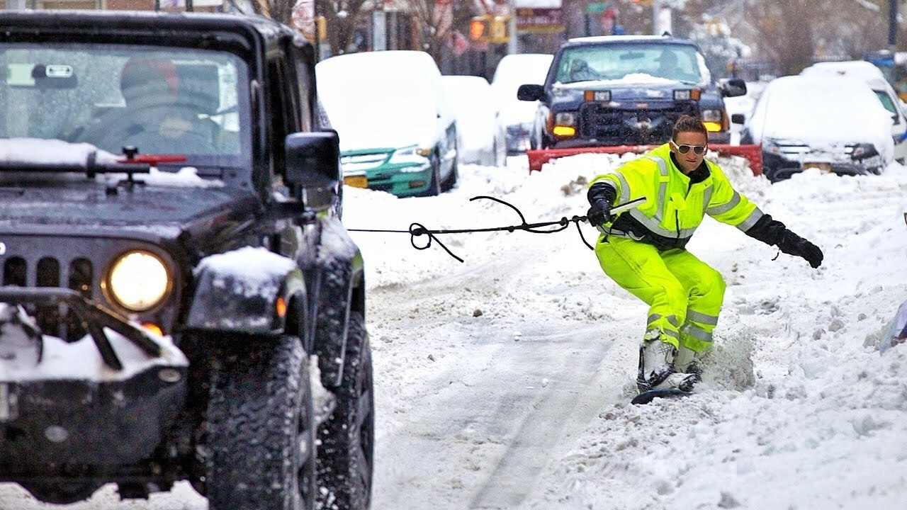 SNOWBOARD IN NYC