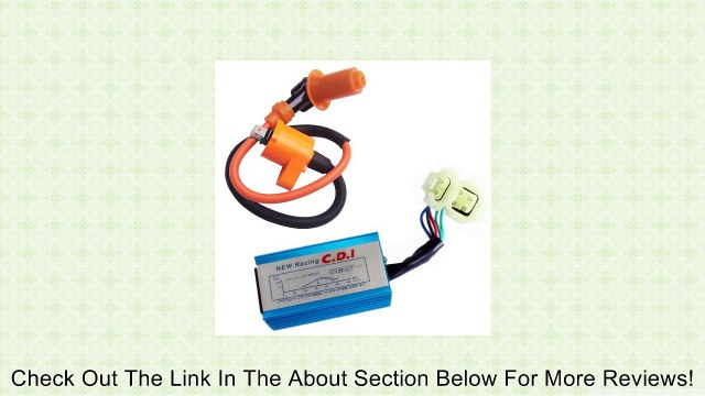 PCP - Performance Racing Ignition Coil Cdi Set For GY6 50cc 125cc 150cc ATV Scooter Go Kart Review