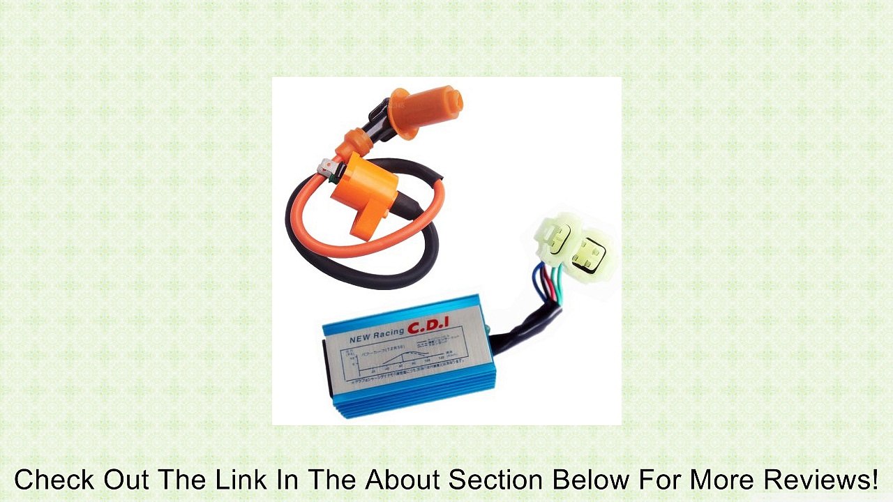 PCP - Performance Racing Ignition Coil Cdi Set For GY6 50cc 125cc 150cc ATV Scooter Go Kart Review