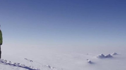 Au sommet des montagnes  avec le teaser de « Rise »