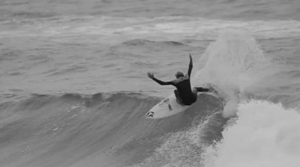 Charly Quivront s'éclate à Hossegor