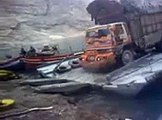 Topics.pk -Truck drowning at Attabad Lake