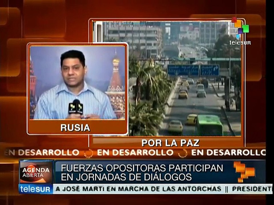 Oposición a Bashar Al-Asad dialoga en Moscú par...