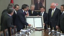 Davutoğlu, TOBB Yönetim Kurulu Üyelerini Kabul Etti