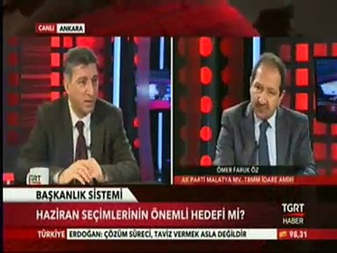 Ak Parti Malatya Mv. Ömer Faruk Öz, Başkanlık Sistemi, Çözüm Sürecini değerlendirdi