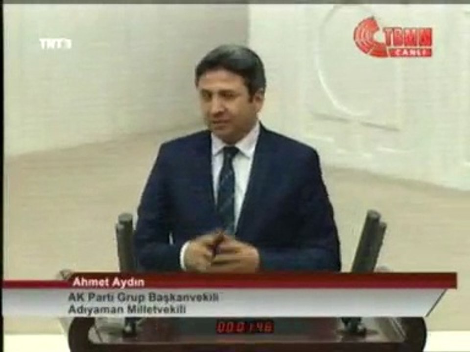 Grup Başkan Vekili Ahmet AYDIN, "Muhalefet Partileri Yüce Divan Oylamasında Milletvekillerinin İradelerine İpotek Koymuştur"