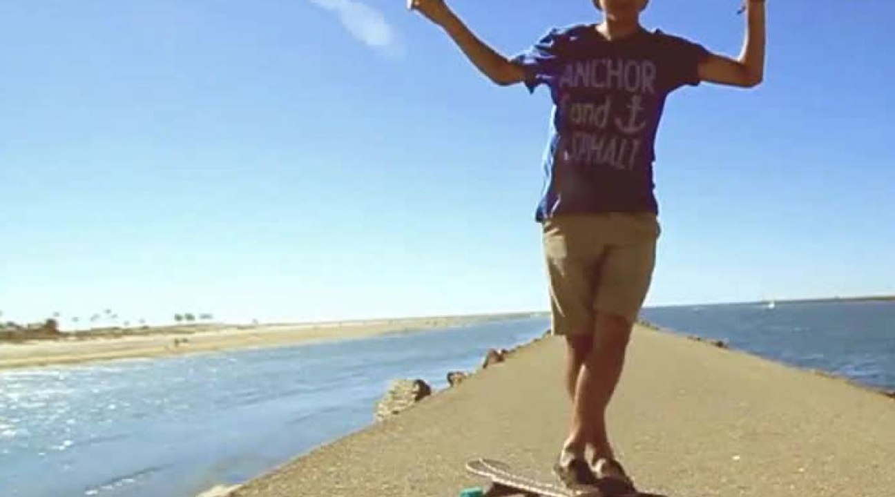 Longboard à Pacific Beach