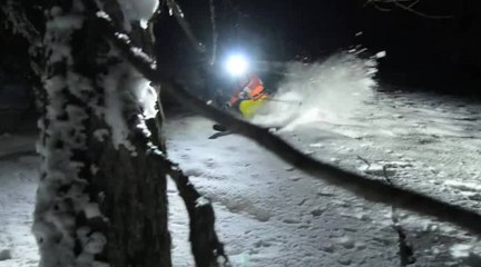 « Deep Night », un film de freeski dans la nuit