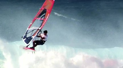 Session windsurf avec Philip Köster