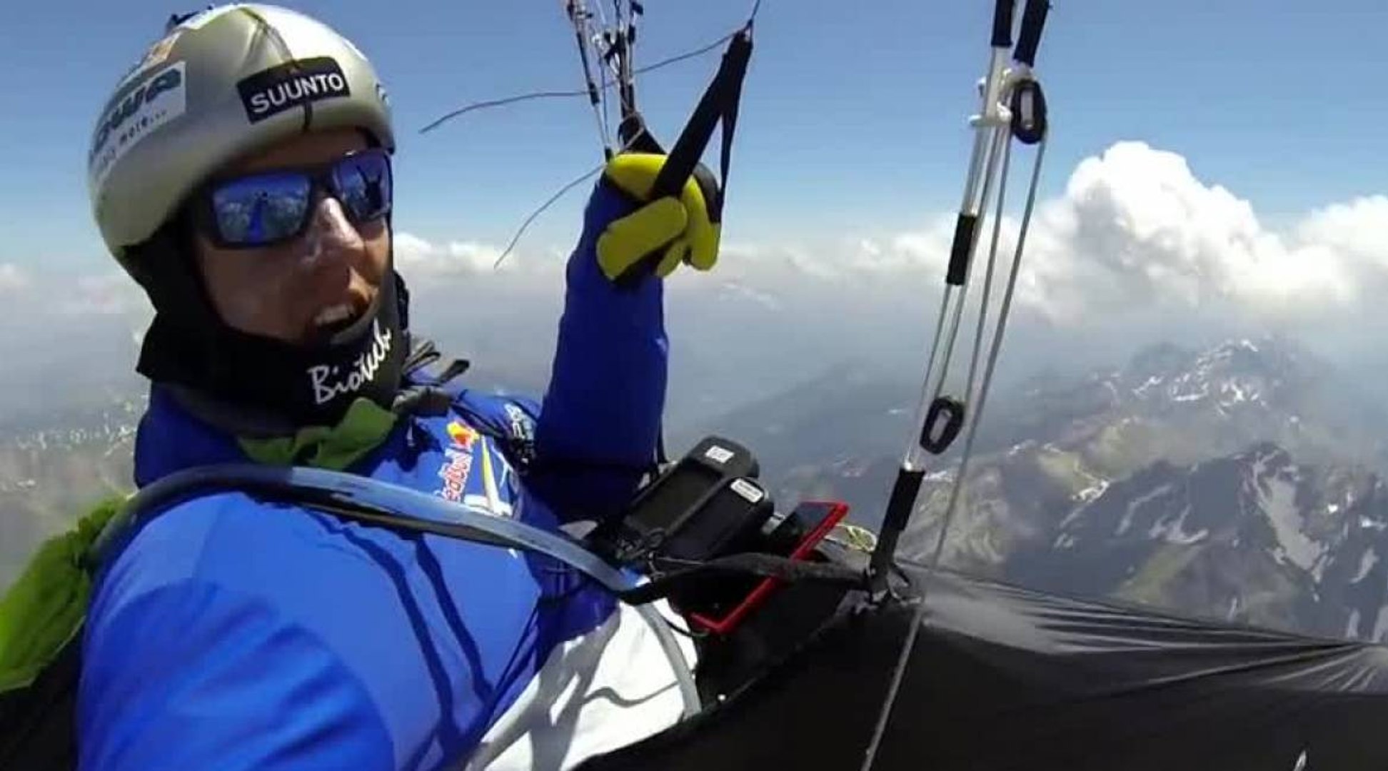Le Red Bull X Alps en caméra embarquée - Vidéo Dailymotion
