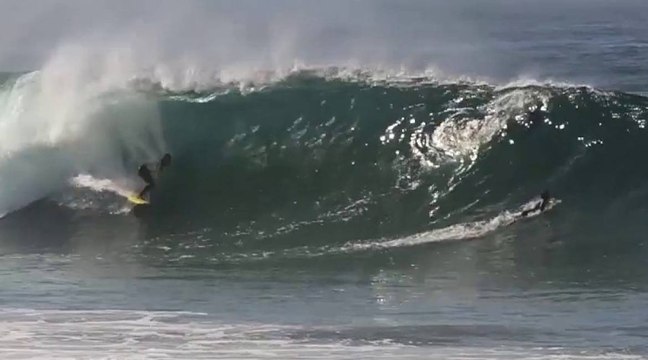 Wave of the day : Eric Rebière à Nazaré