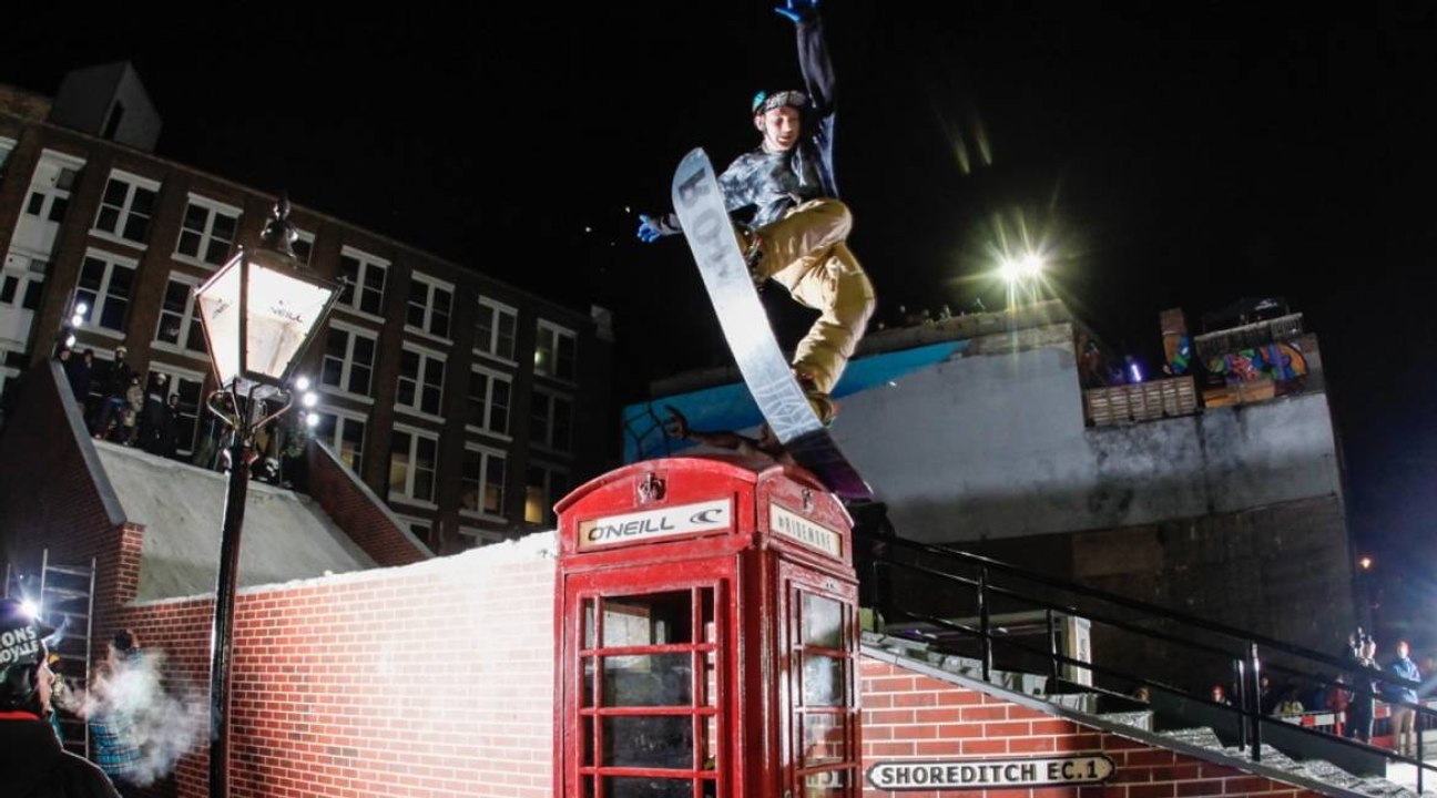 Un contest de ski / snowboard urbain : retour sur le O'Neill Shoreditch Showdown