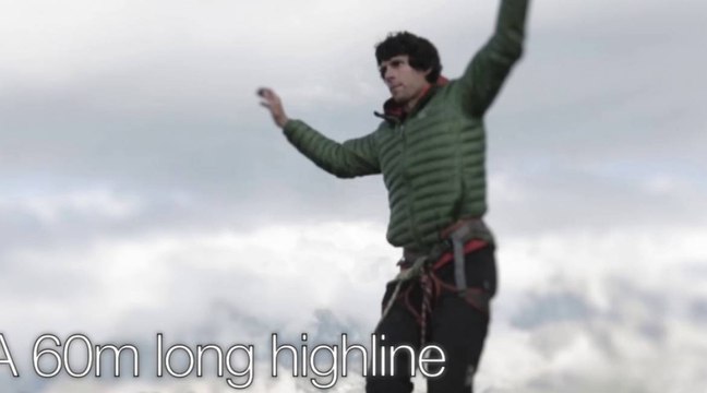 Paradiski Gravity : highline à 380 mètres de hauteur