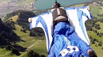 Wingsuit de proximité avec Luke Hively