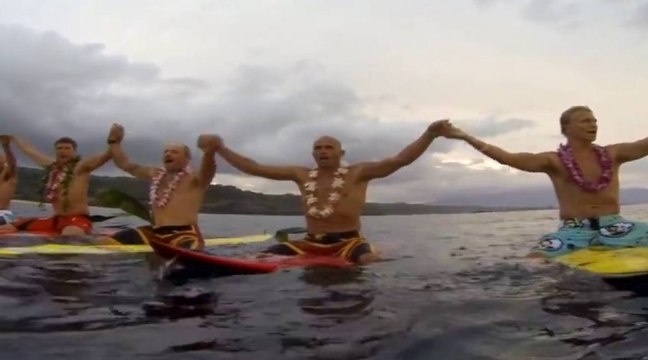 Le Quiksilver In Memory Of Eddie Aikau en inside avec les surfeurs !