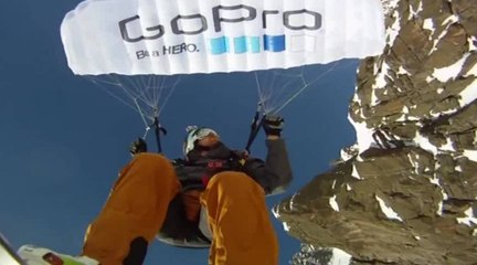 Souvenir : speed fly en GoPro sur les hauteurs de Chamonix