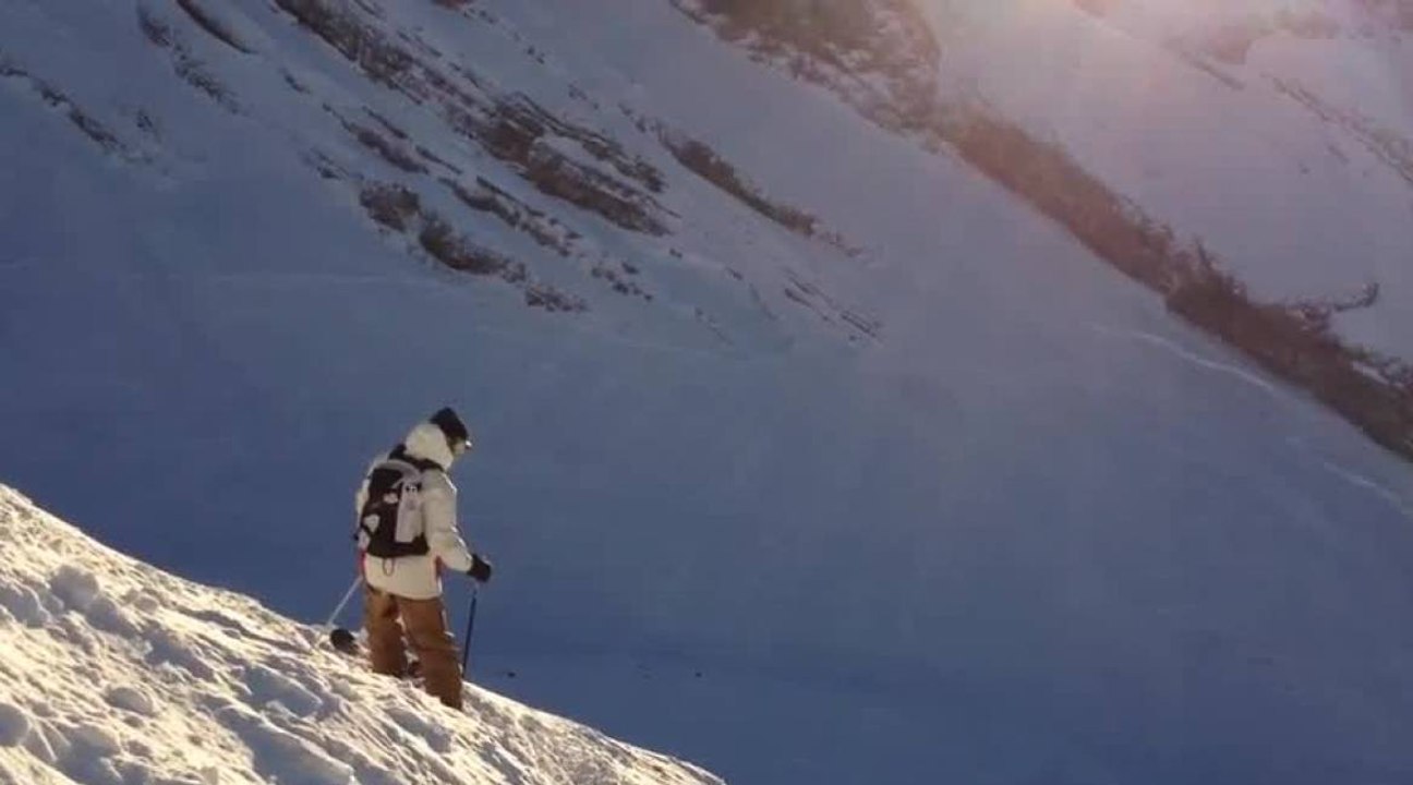 Quand Candide Thovex teste un jump