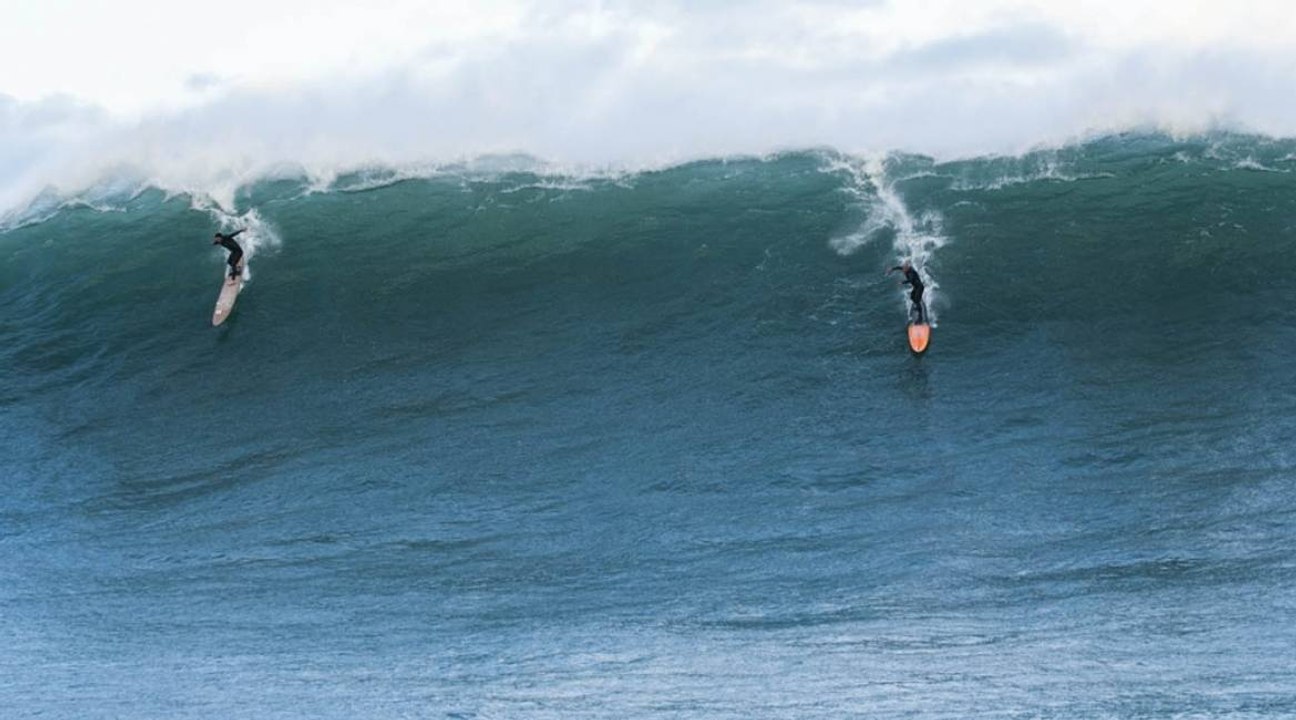 Belharra : session mythique de grosses vagues !