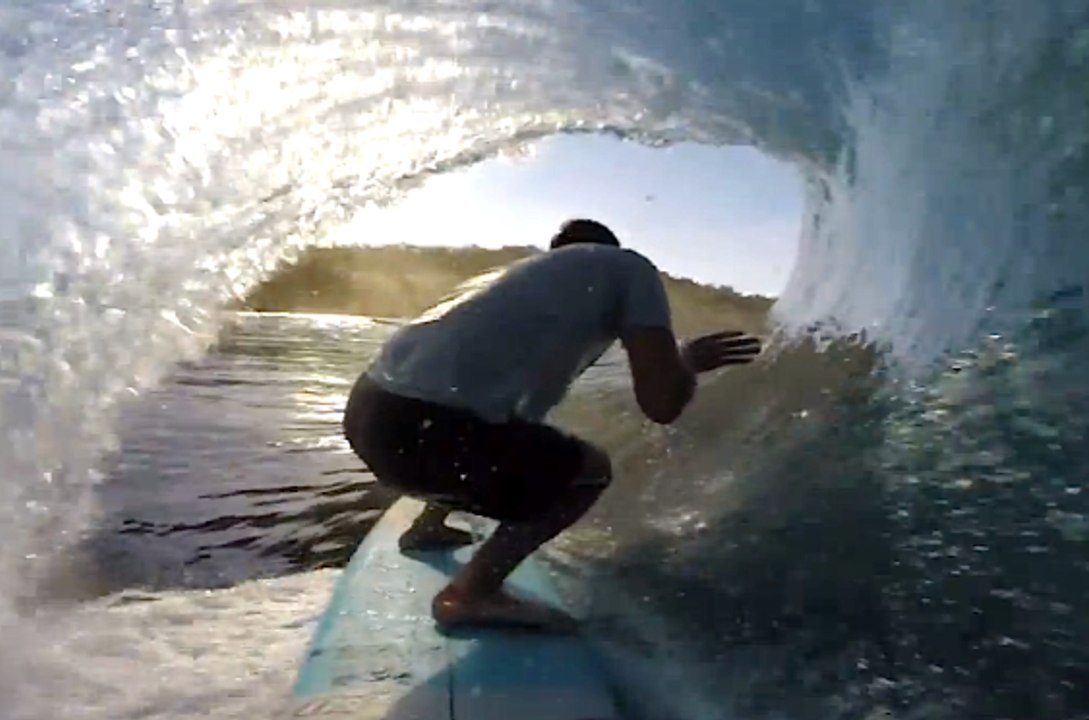 GOPRO : HARLEY INGLEBY INDONESIAN LONGBOARDING - Harley Ingleby takes a huge barrel on his longboard during his trip to Indonesia