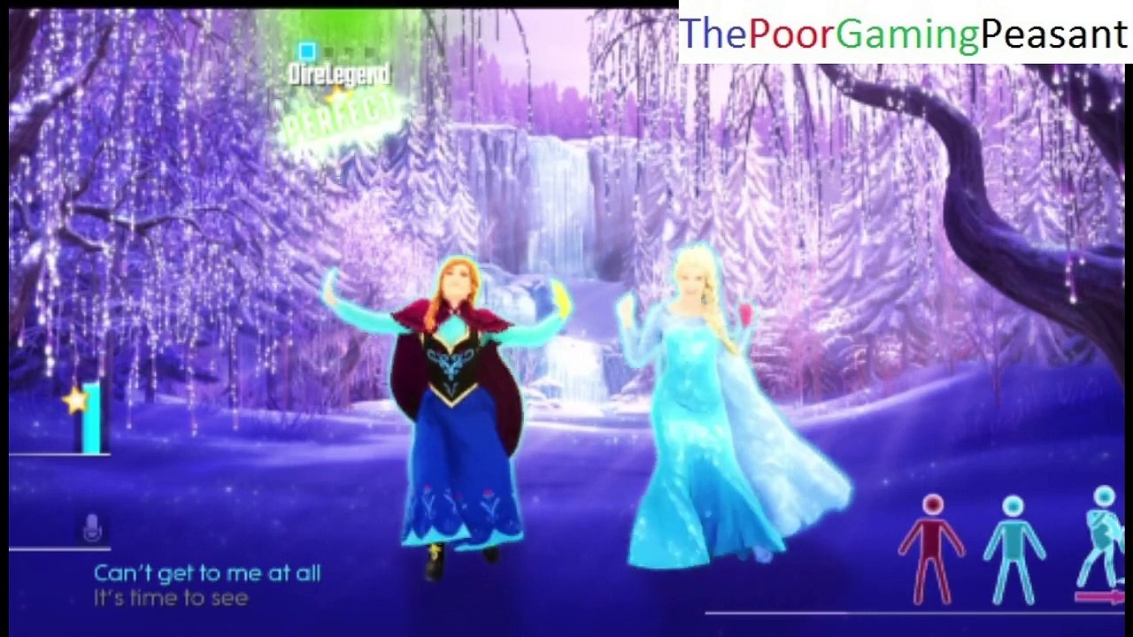 Just Dance 2015 - "Let It Go" Song Gameplay - 2,000 + Score