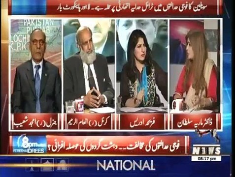 8 PM With Fareeha Idrees - 28th January 2015