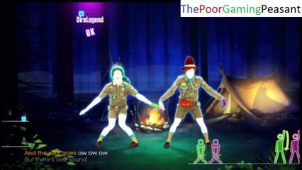 Just Dance 2015 - "The Fox" (What Does the Fox Say?) Campfire Dance Song Gameplay - 2,000 + Score