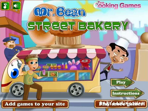 Cooking Games - Mr. Bean Street Bakery