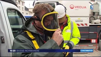 Reportage de France 3 sur la résiliation du contrat d'eau potable à Caen