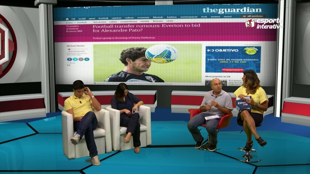 Imprensa inglesa afirma que grande clube do país está próximo de contratar Alexandre Pato