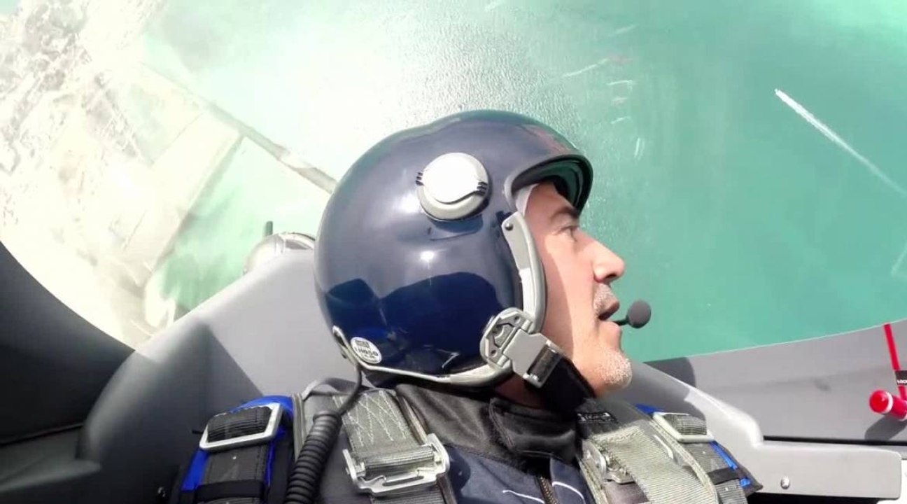 José Garcia s'est essayé à l'aviation de haute voltige