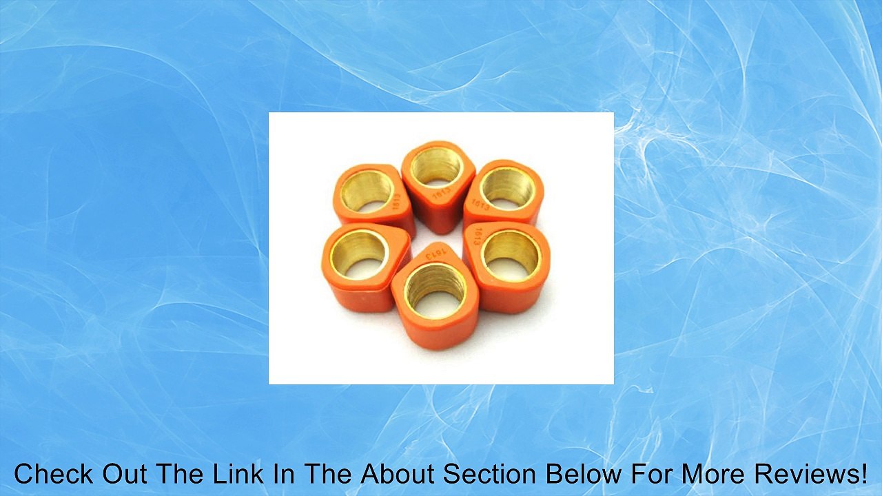 New High performance Variator Roller Set GY6 Scooter Weights 4 gram 49 50 cc 4g Review