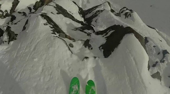 GoPro : le run vainqueur de Reine Barkered à l'Xtrem Verbier