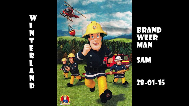 Schaatsbaan Winterland 3 - Brandweerman Sam / Spijkenisse 2015