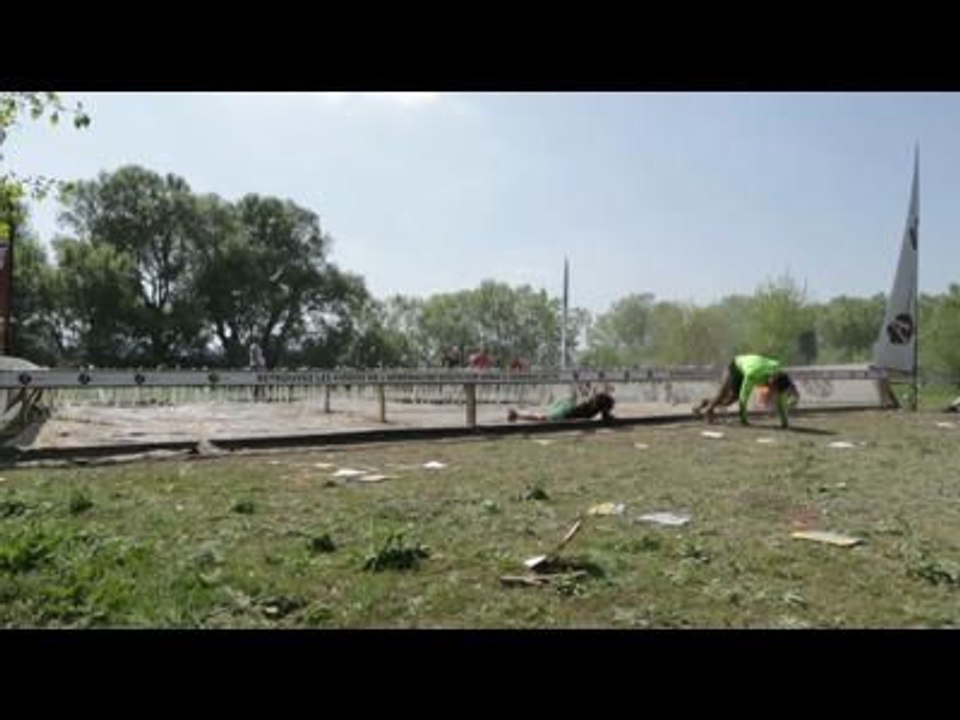 Adrénaline Shots : passage de l'obstacle de The Mud Day Pays d'Aix de 15h10 à 15h24