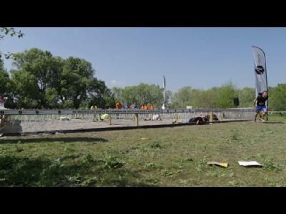 Adrénaline Shots : passage de l'obstacle de The Mud Day Pays d'Aix de 12h30 à 12h48