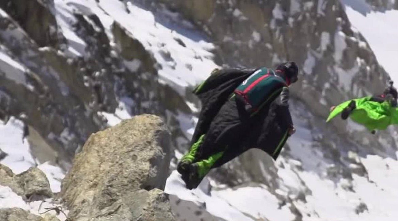 "Fly" : du BASE Jump au coeur des Alpes