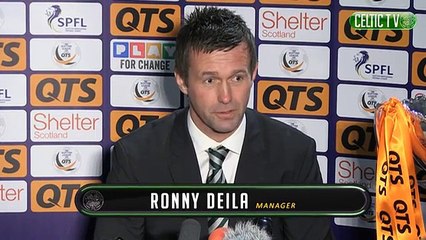 Ronny Deila - Semi Final press confrence