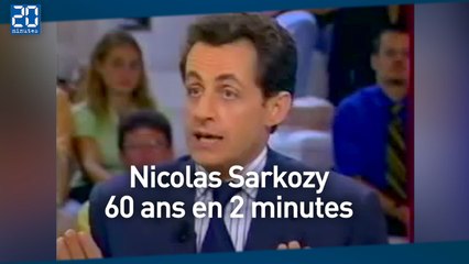 Nicolas Sarkozy: 60 ans en 2 minutes