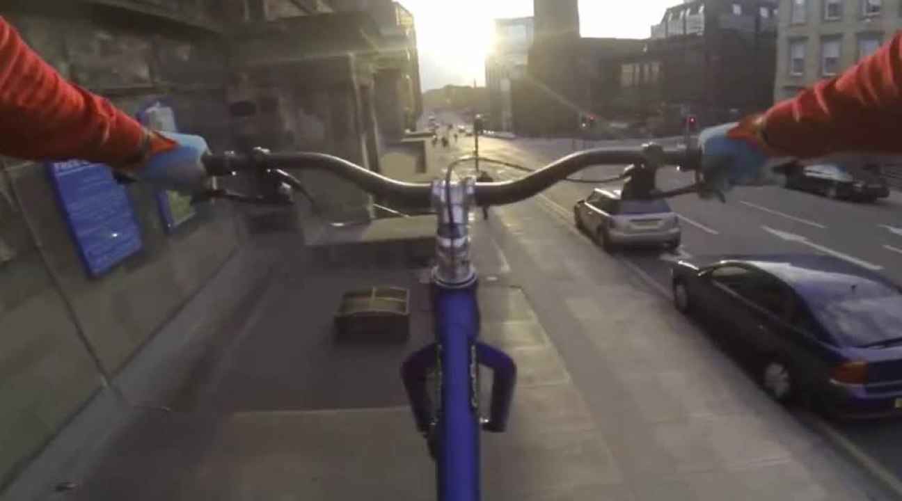 GoPro : session dans les rues de Glasgow avec Danny Macaskill